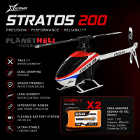 XLPower STRATOS 200  + 650mah 4s battery X2